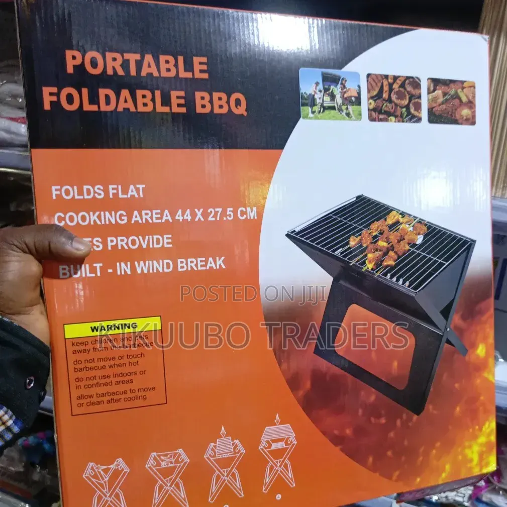 Portable Barbecue Grill Foldable BBQ Grill Outdoor Charcoal BBQ Grill
