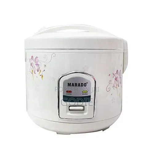 Marado Electric Rice Cooker-3 Litres - White
