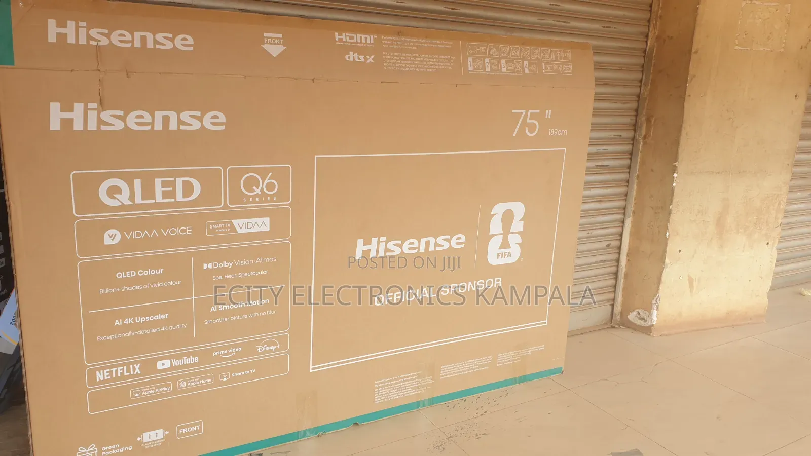 Qled 75" Smart Hisense