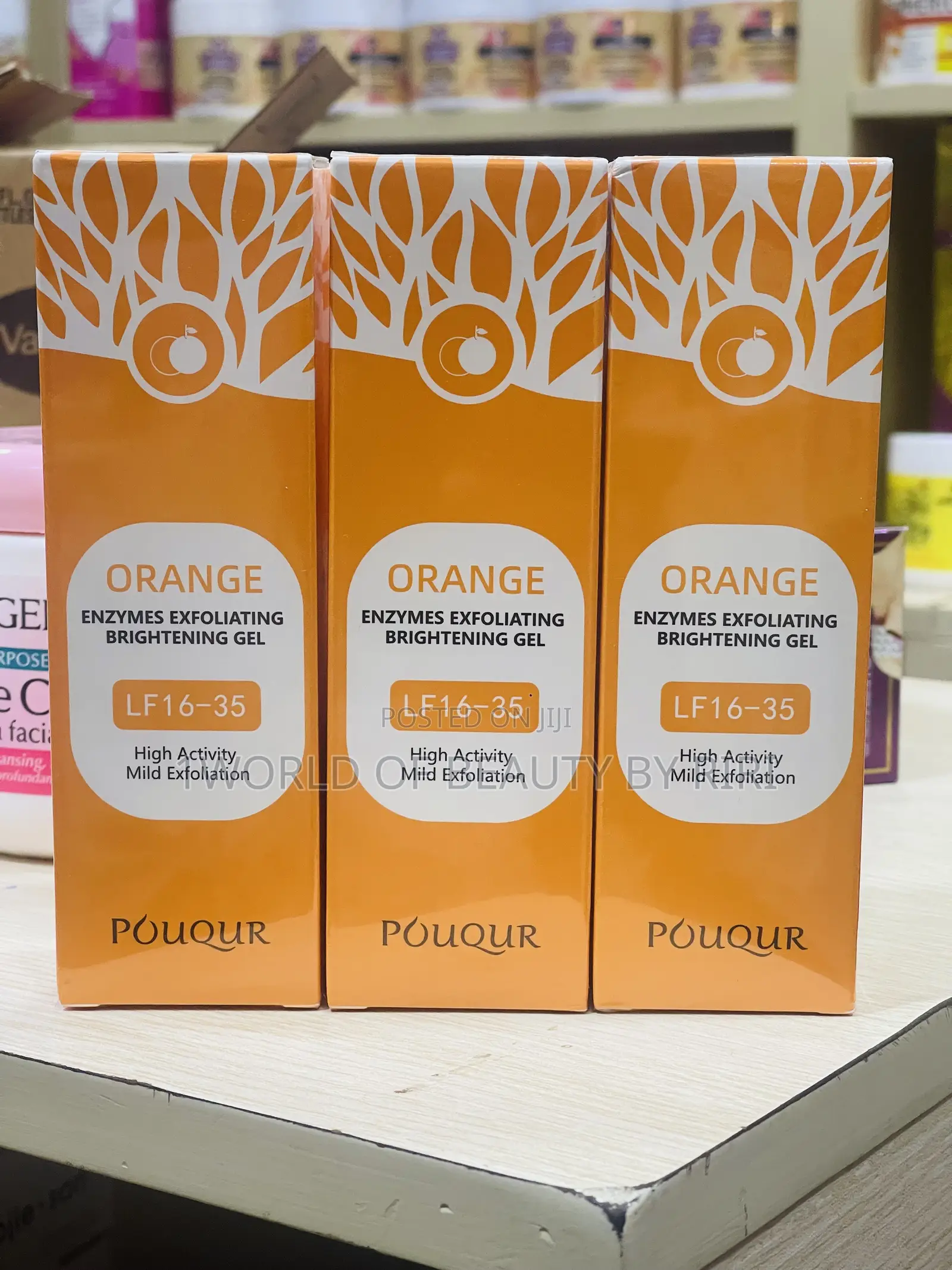 Orange Enzymes Exfoliating Brightening Gel