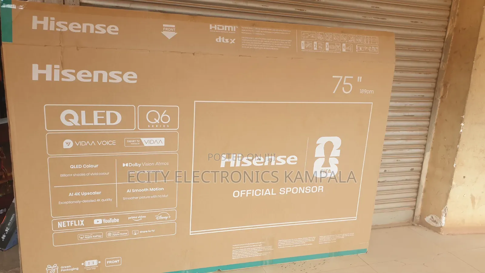 Uhd Qled 75" Hisense