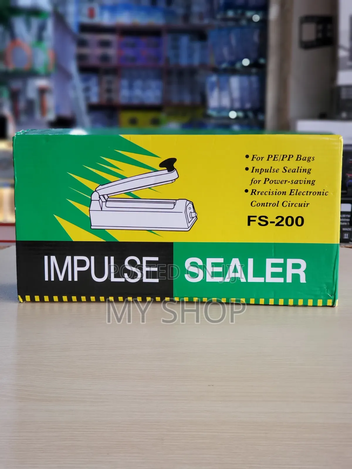 Impulse Sealer Machine 200mm - Plastic/ Nylon Sealing Machine