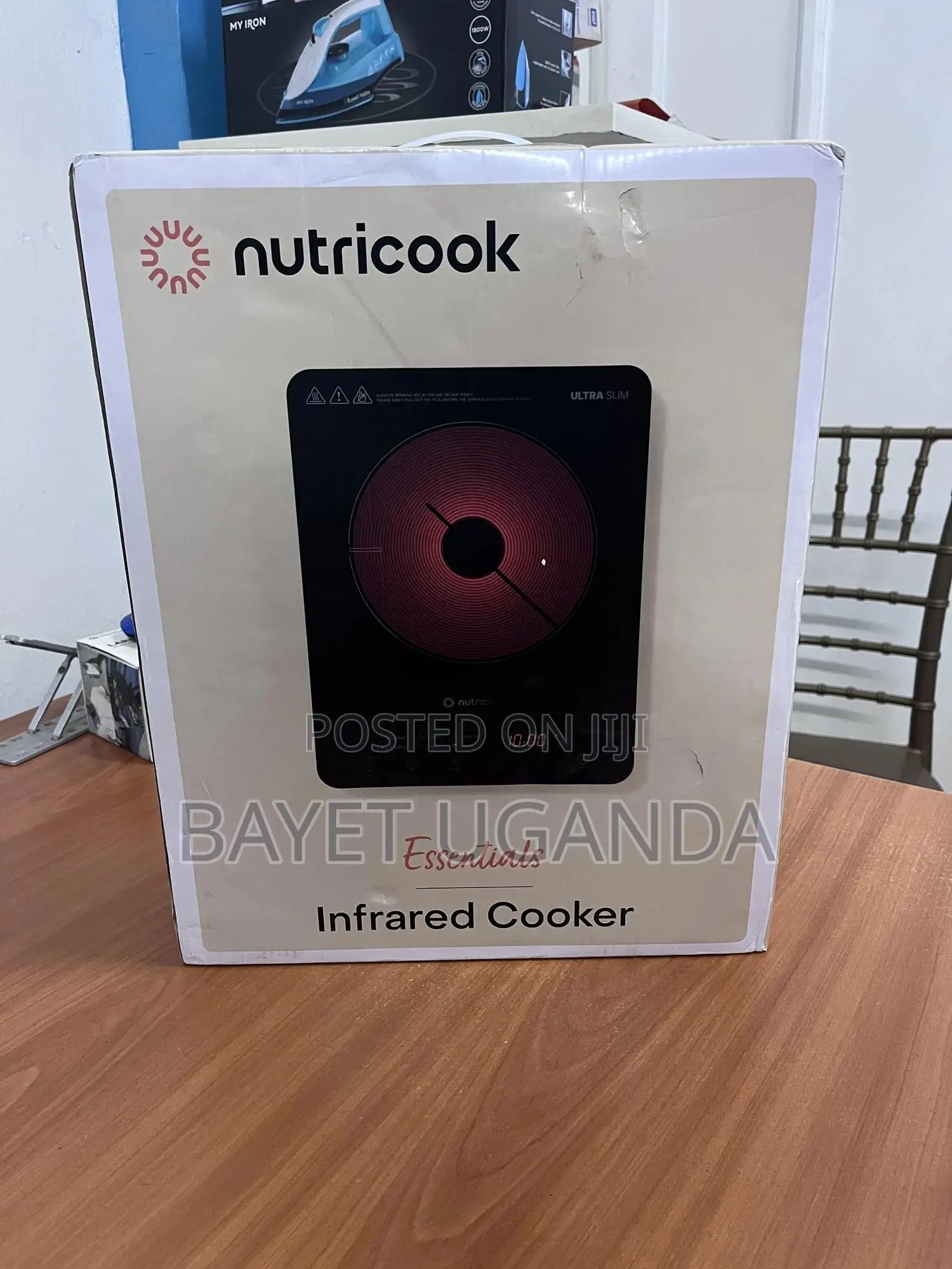 Nutricook Infrared Cooker – Up to 650°C, 10 Temperature Settings