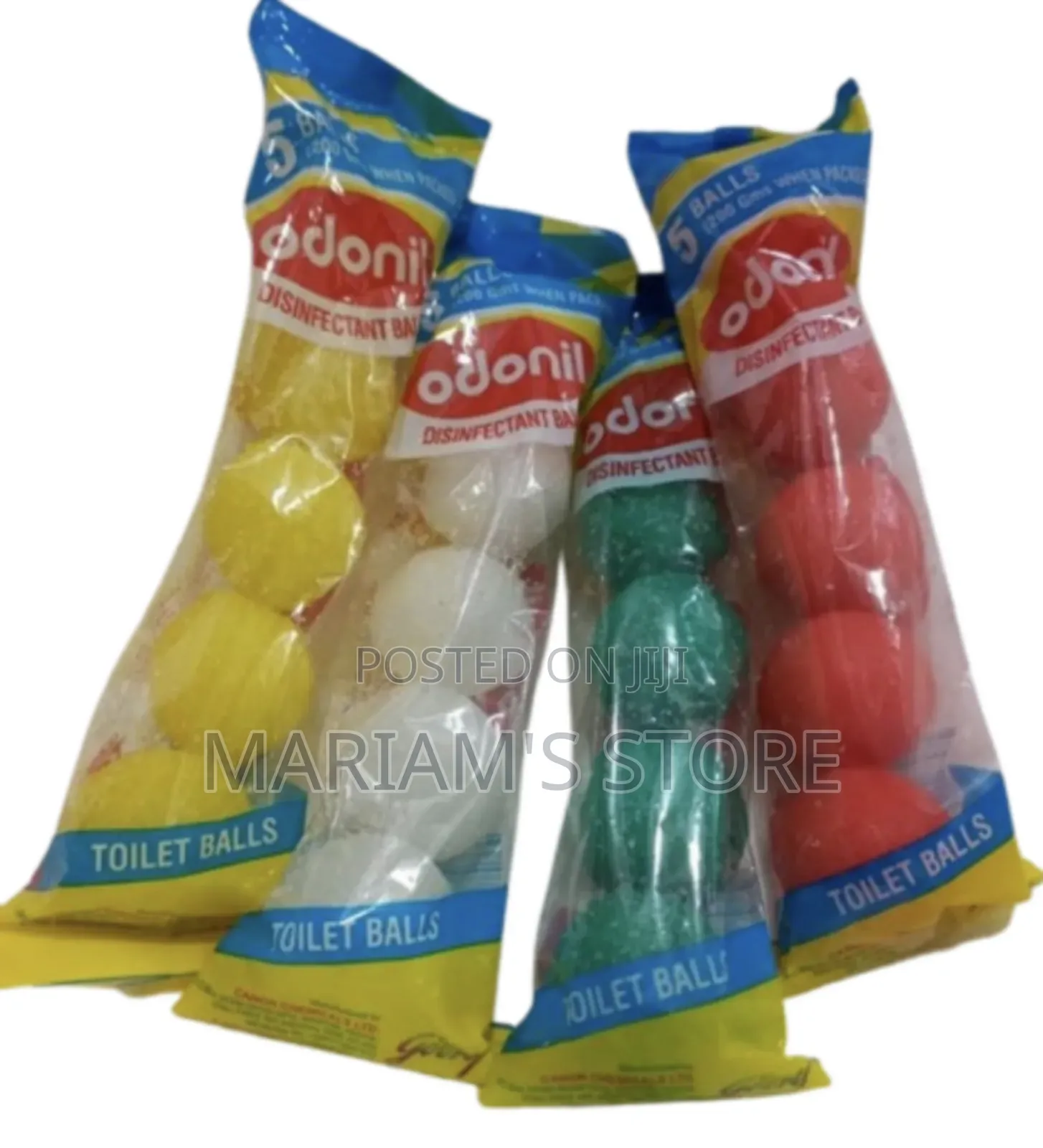 Odo Smile Disinfectant Balls For Toilet And Urinal Use.