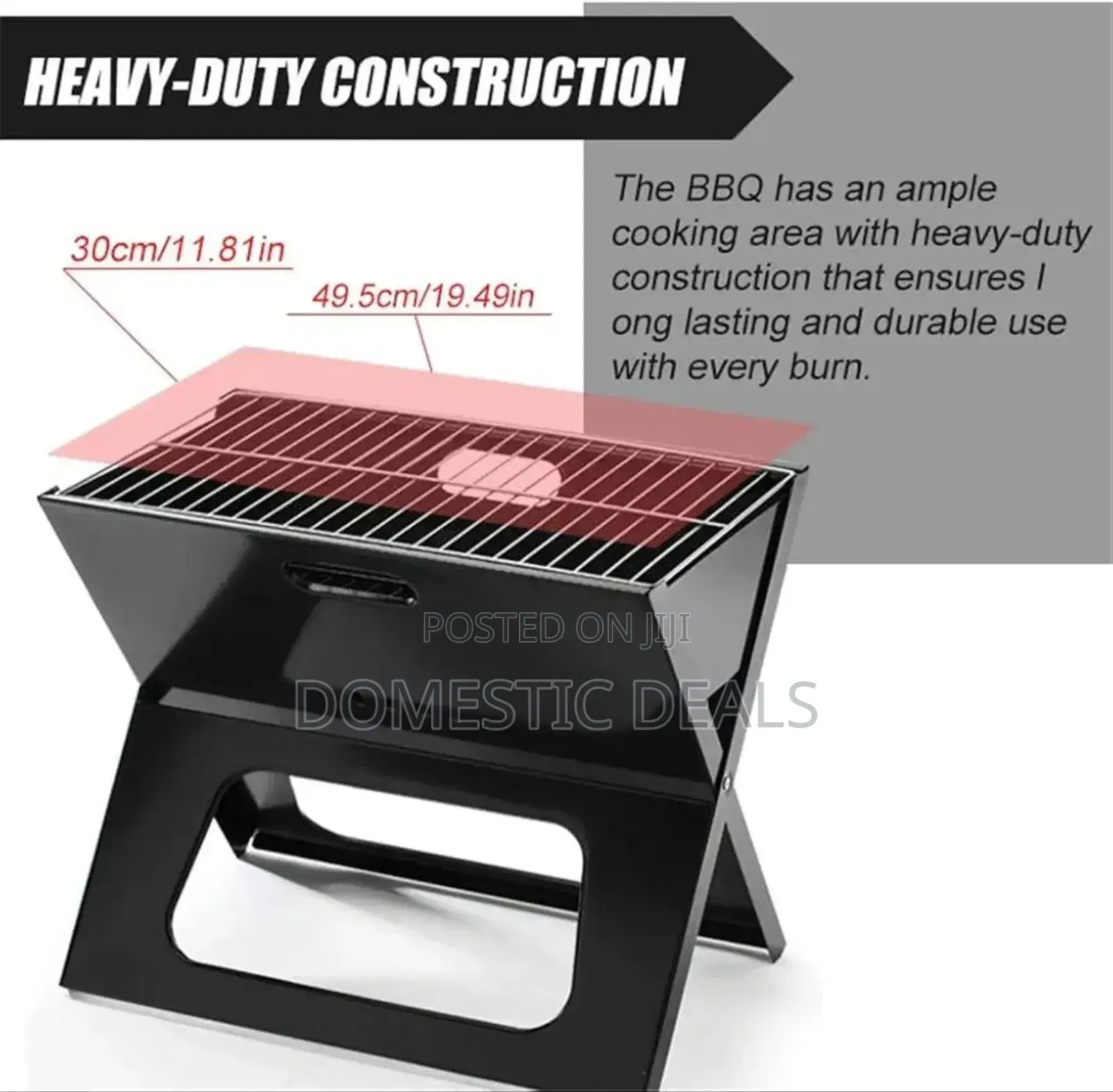 Foldable Portable Outdoor BBQ Grill