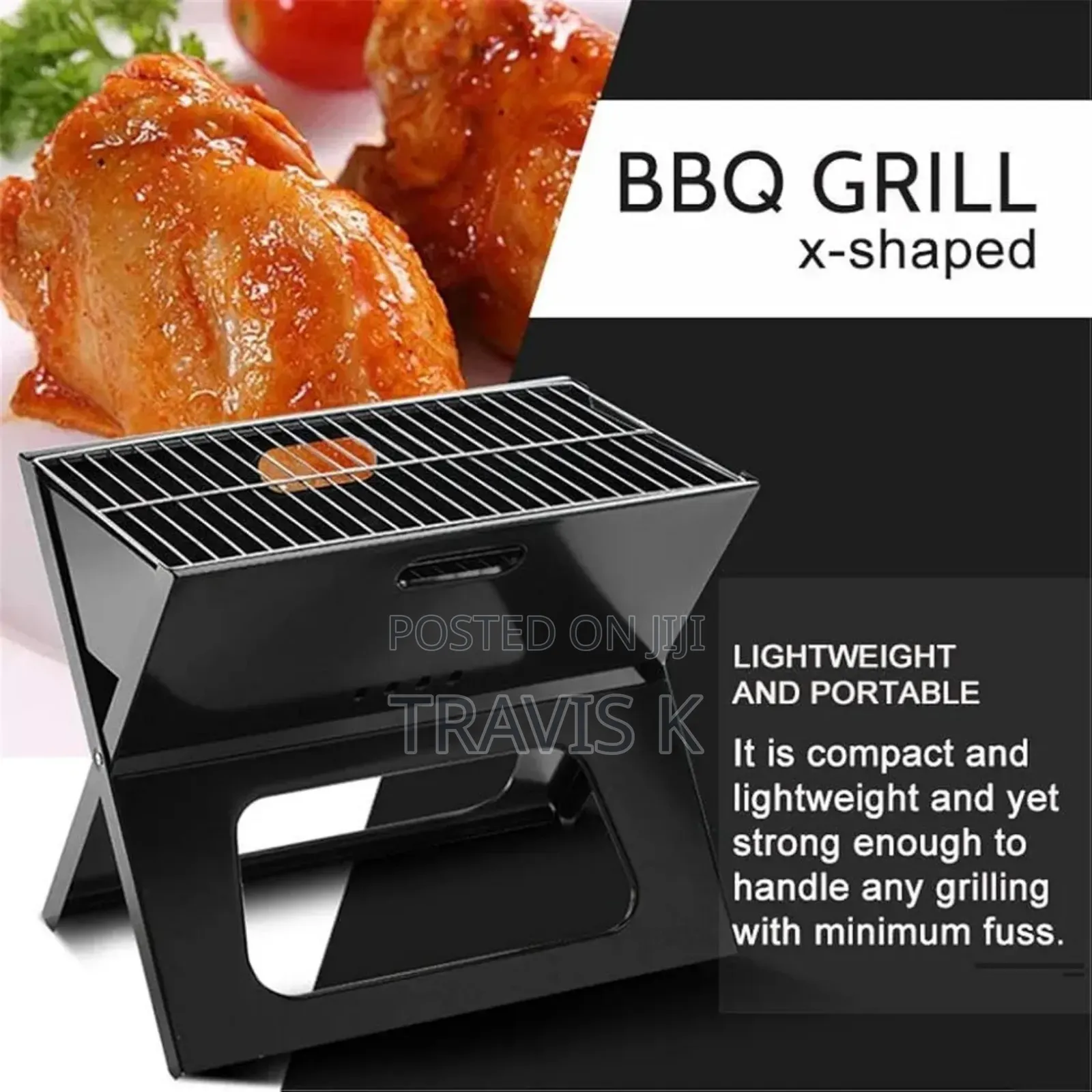 Foldable Portable Outdoor BBQ Grill