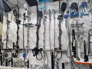 Shower Head and Sinks and Toilets