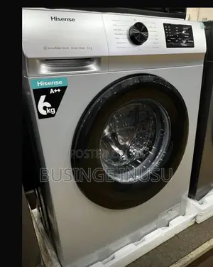 Brand New Hisense 6kgs Front Loader Washing Machine Available