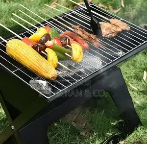 Portable, Foldable Charcoal BBQ Grill.