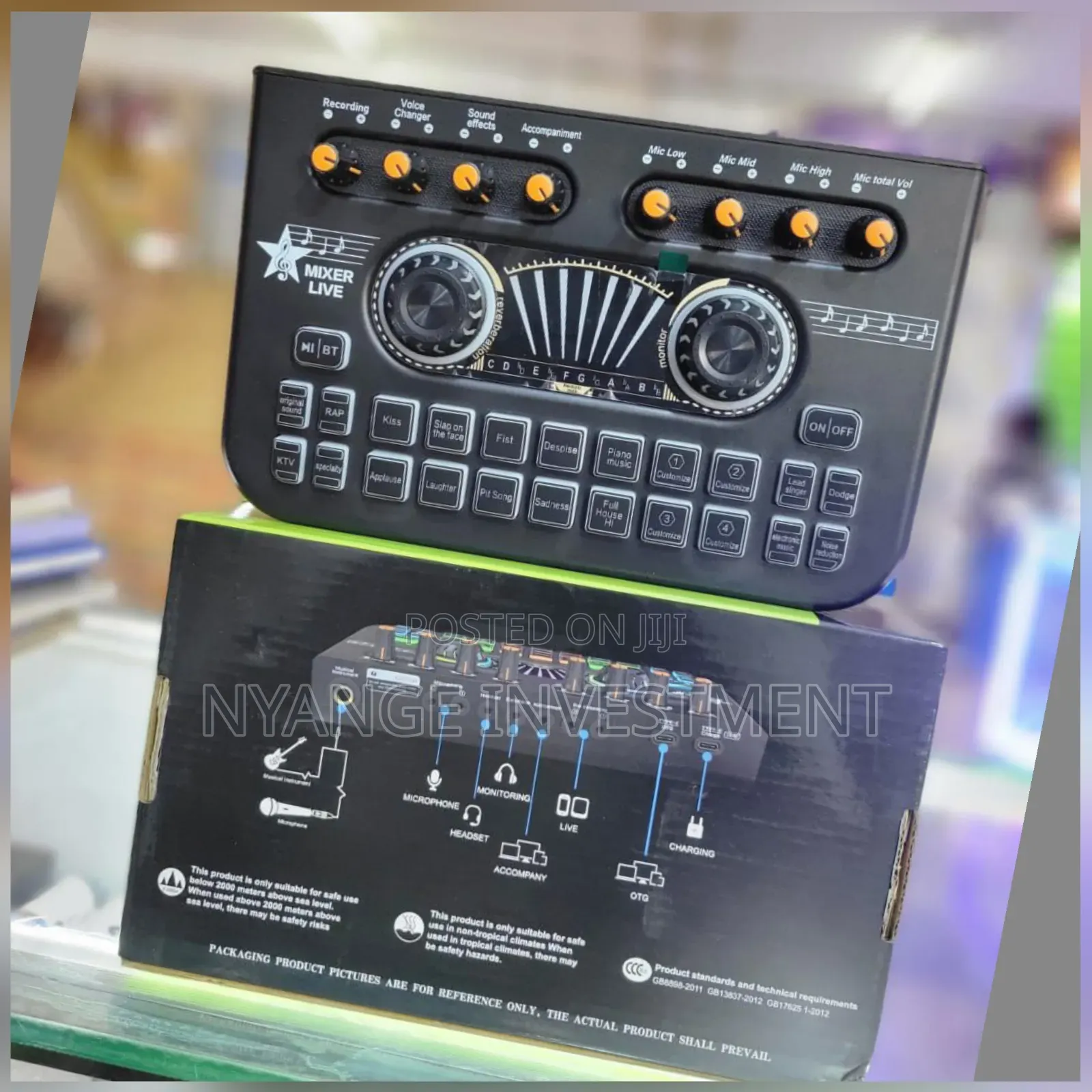X3 Digital Mixer Sound Card