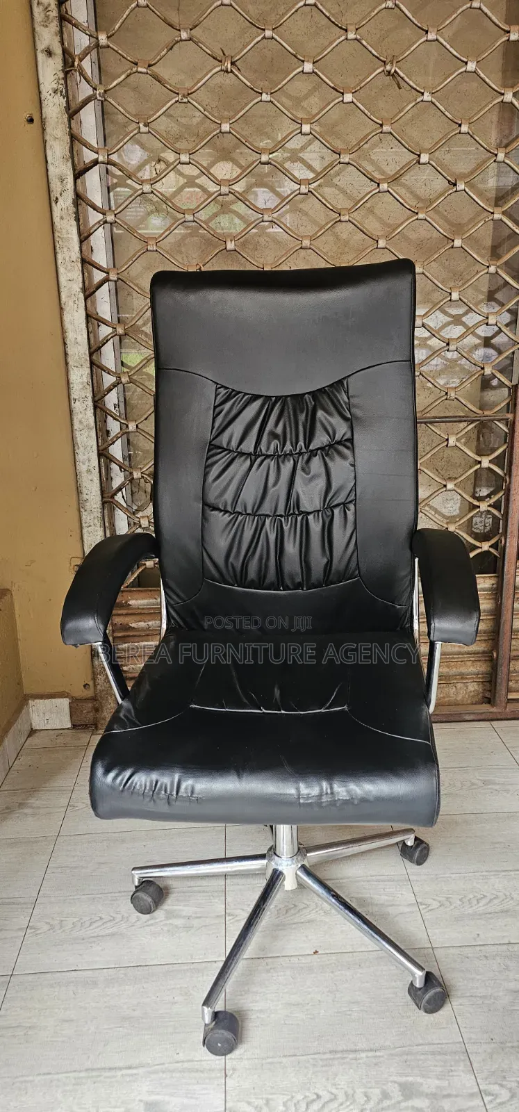 Pure Leather High Back Strong Executive Chair