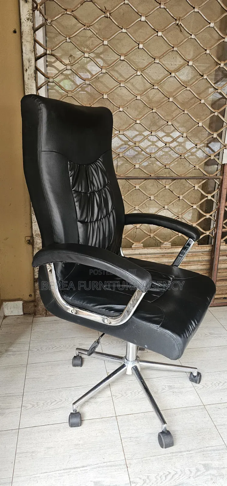 Pure Leather High Back Strong Executive Chair
