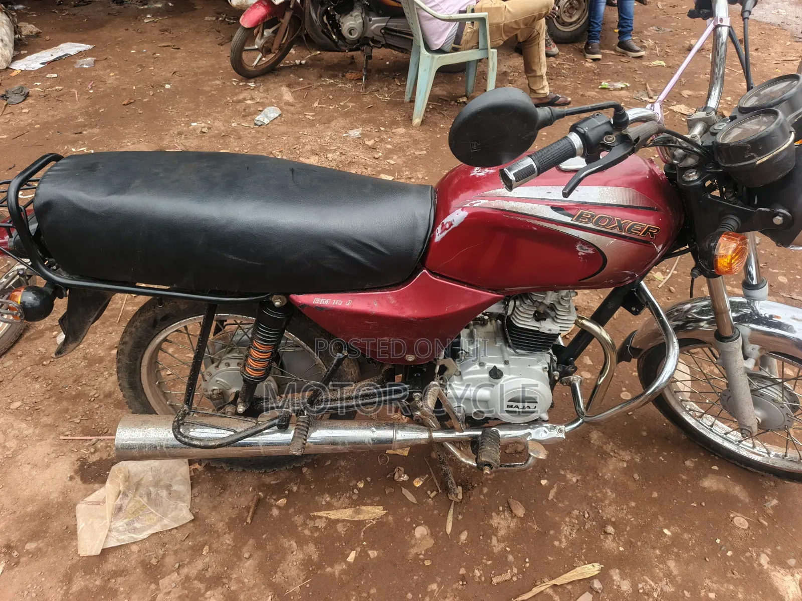 Bajaj Boxer 100 2023 Orange