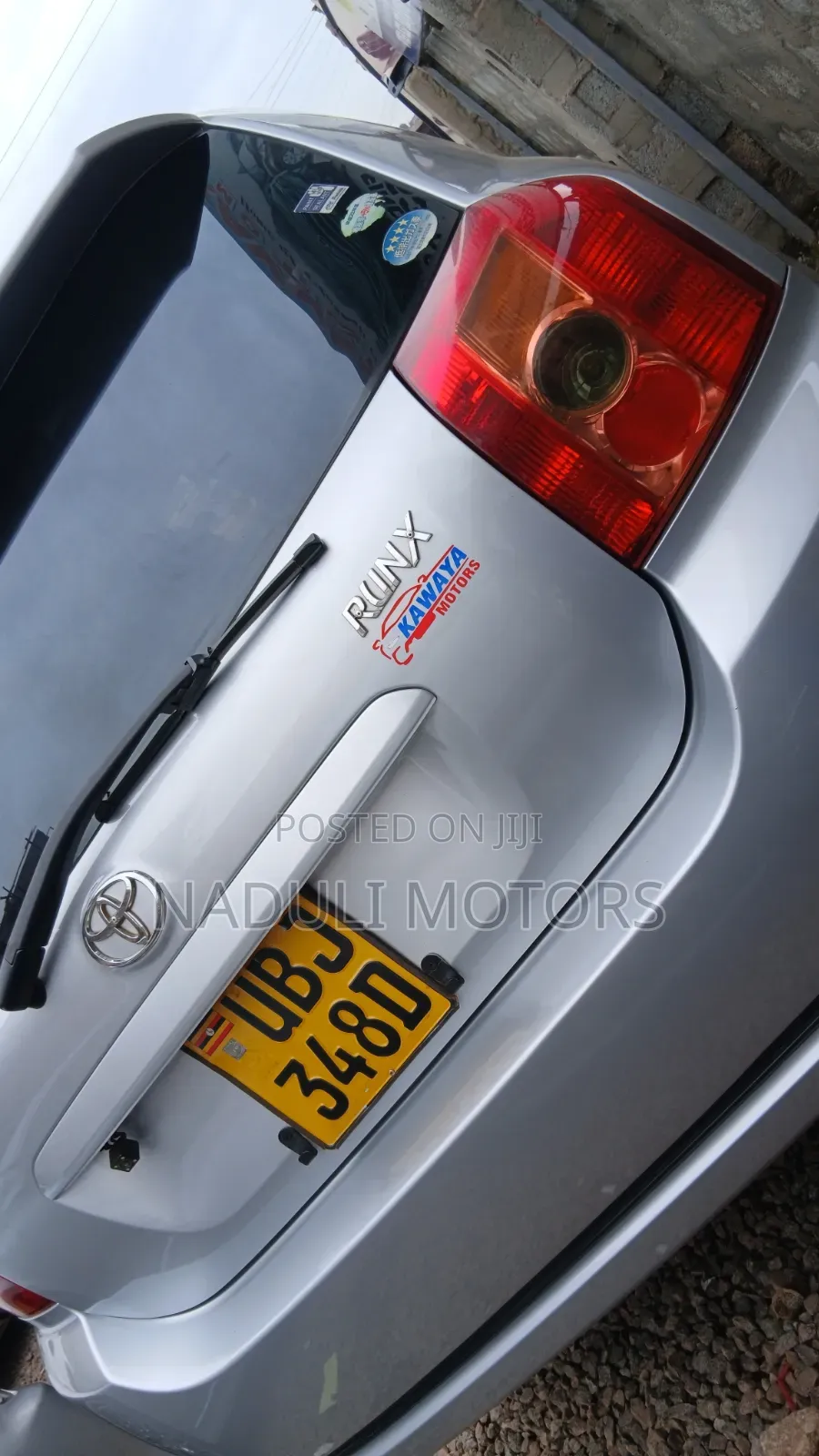 Toyota Corolla RunX 2007 Silver