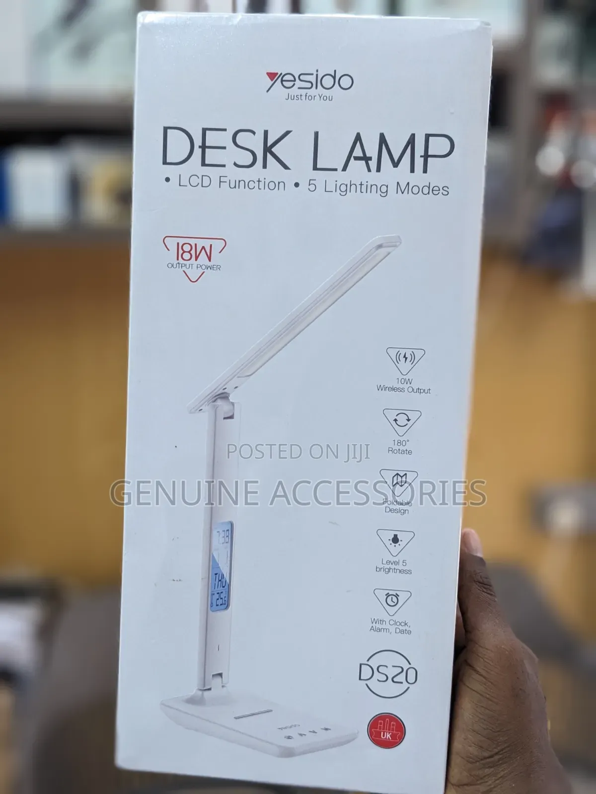 Yesido Desk Lamp With Wireless Charging for Phones