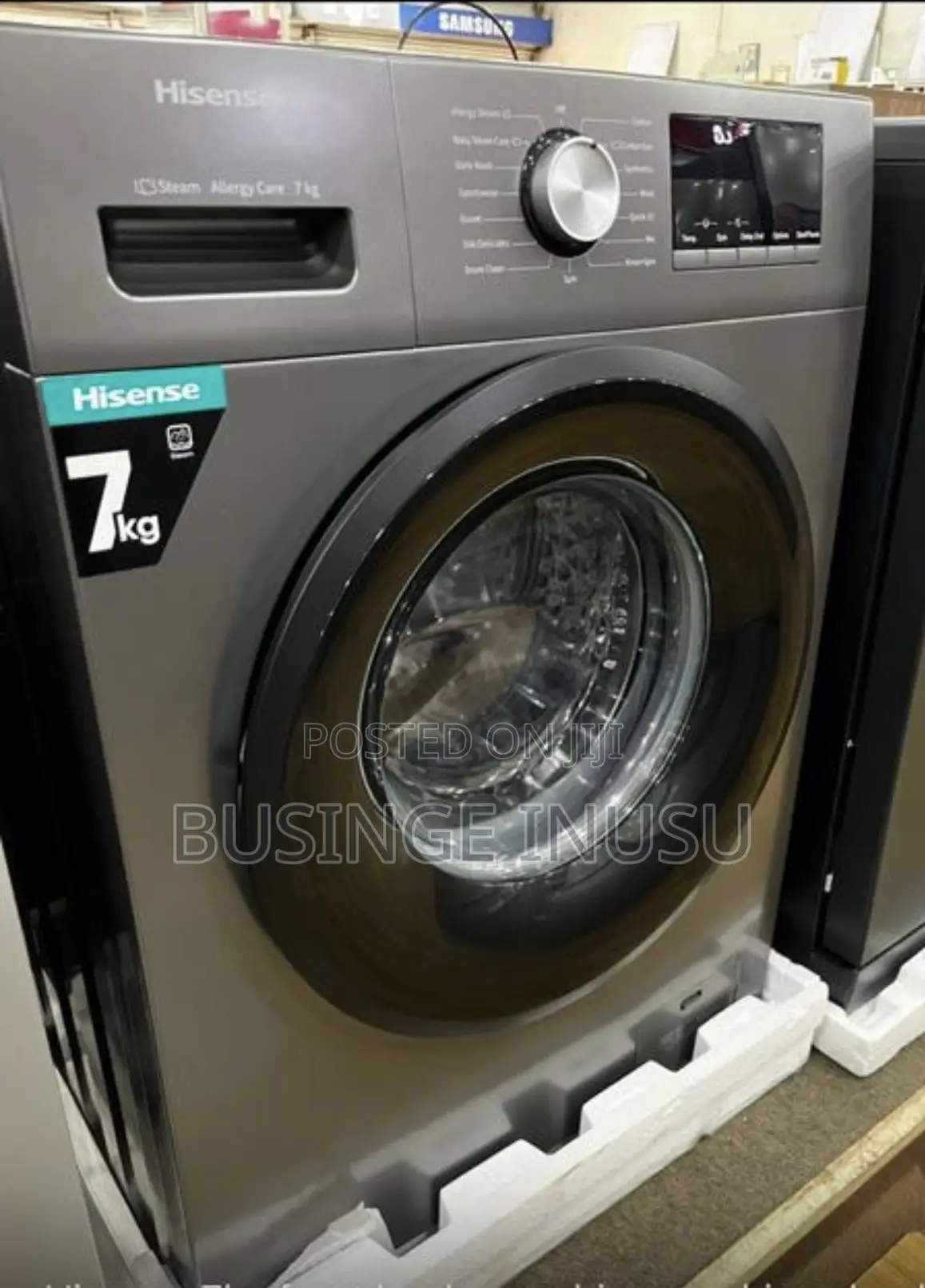 Brand New Hisense 7kgs Front Loader Washing Machine Available