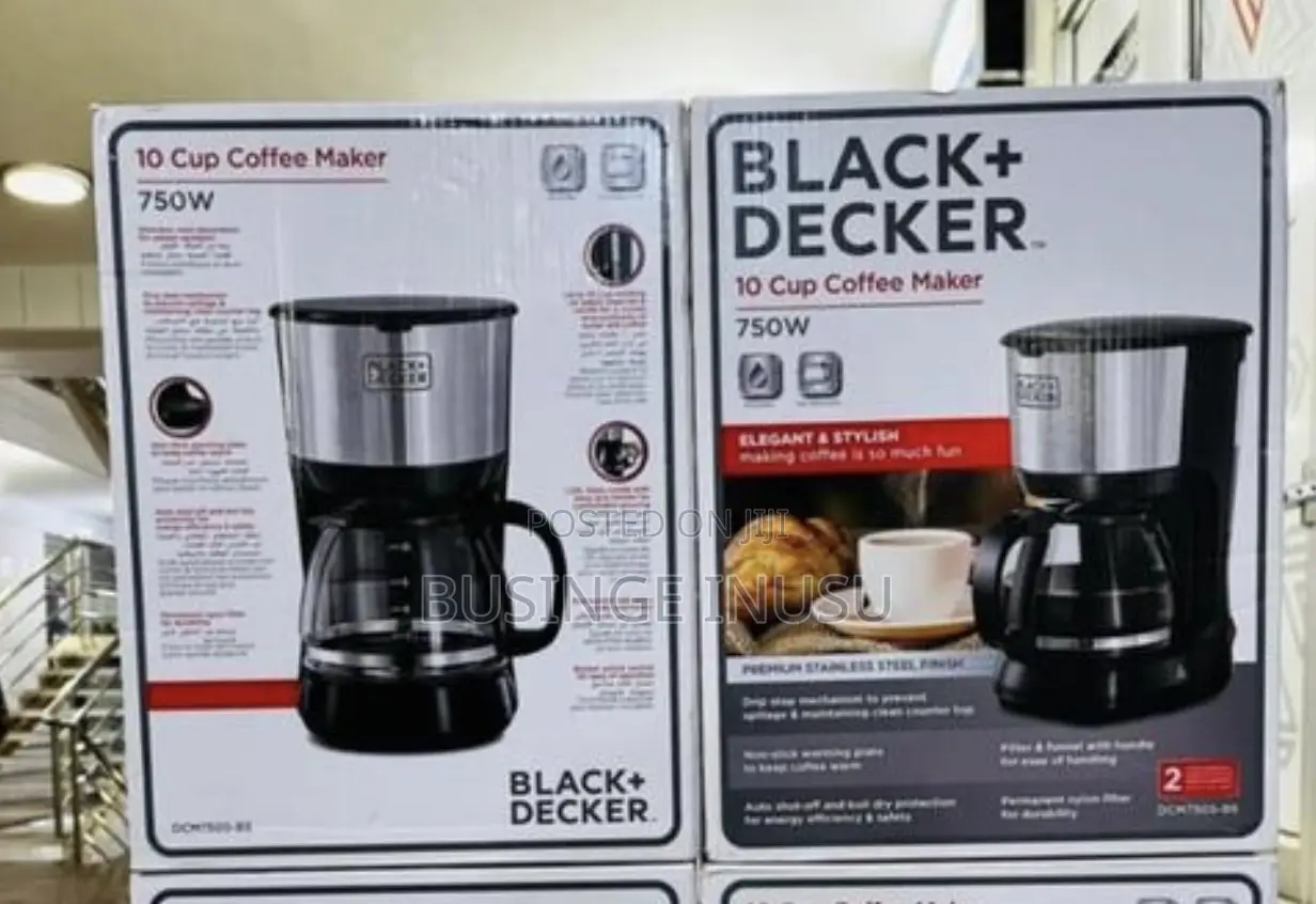 Brand New Black +Decker Coffee Machine Available