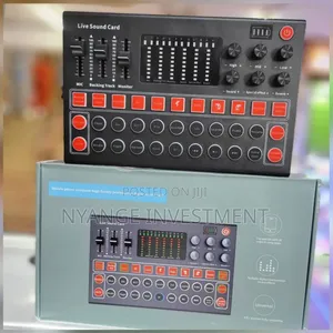 M9 Portable Audio Mixing Console and Sound Card