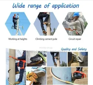 Climbing Shoes/Pole Climbing Shoes/Concrete Climbers