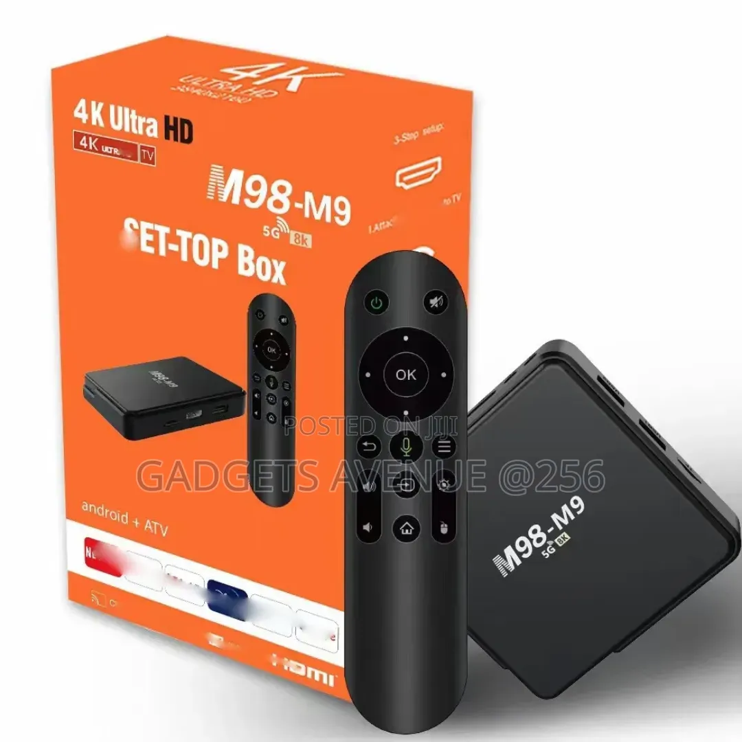 M98-M9 Android Tv Box, Designed to Turn a Standard Television