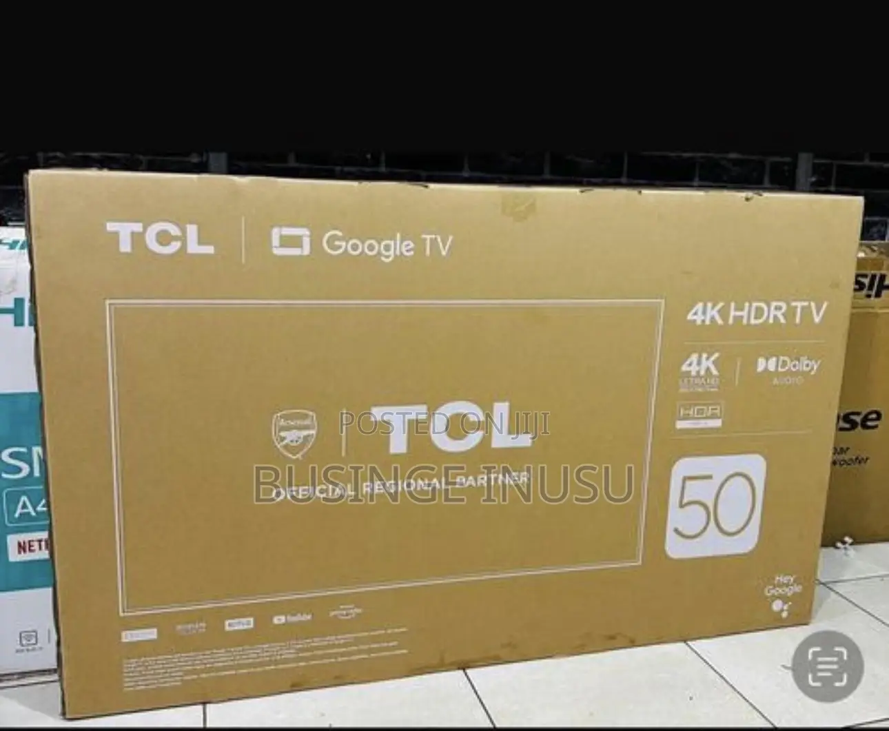 Brand New TCL 50inch Smart Tv Available