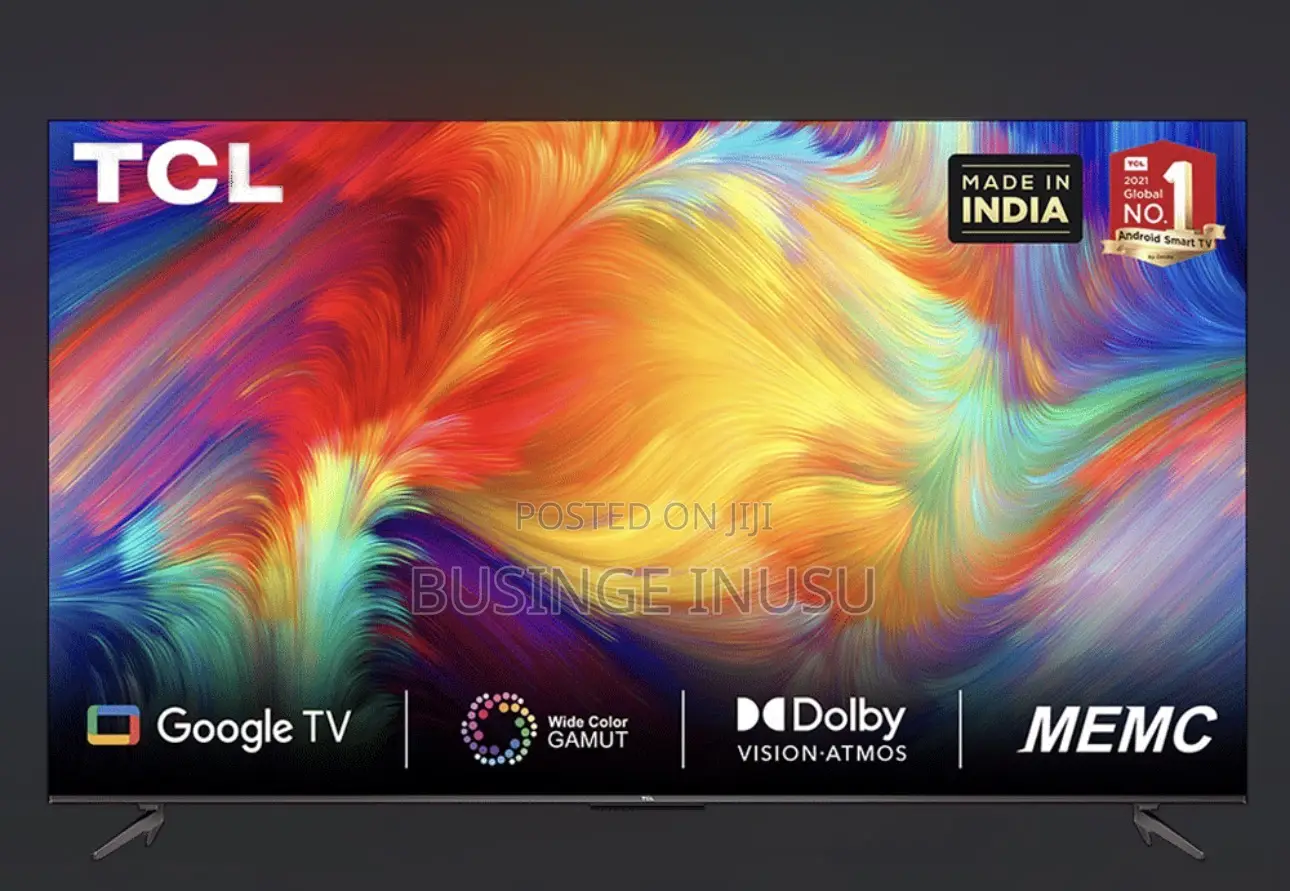 Brand New TCL 50inch Smart Tv Available