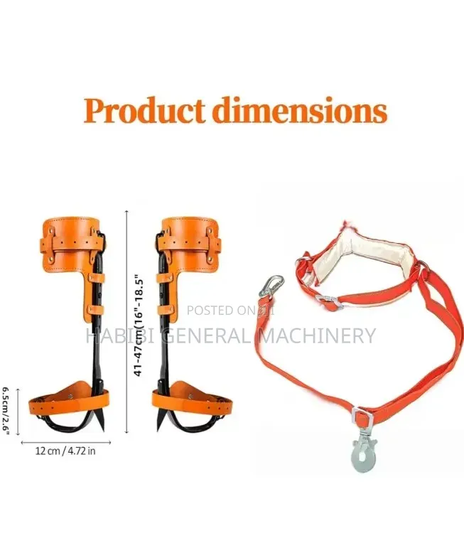 Electric Pole Climbers/Service Pole Climber/Climbing Shoes/Safety Belt