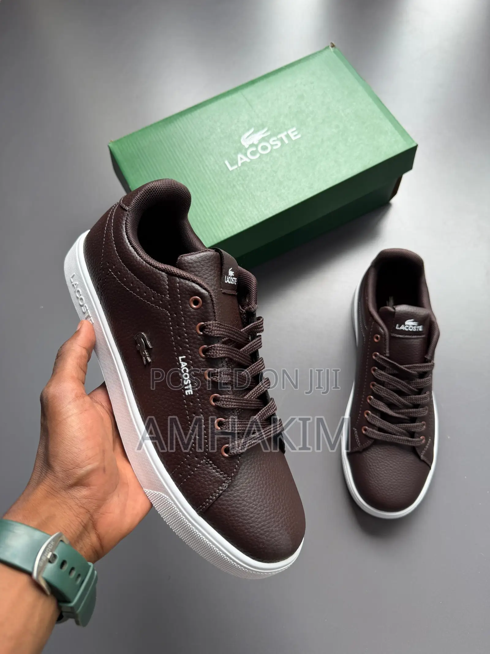 Super Classic Lacoste Leather Low Men's Sneakers in Stock
