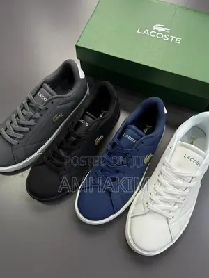 Super Classic Lacoste Leather Low Men's Sneakers in Stock