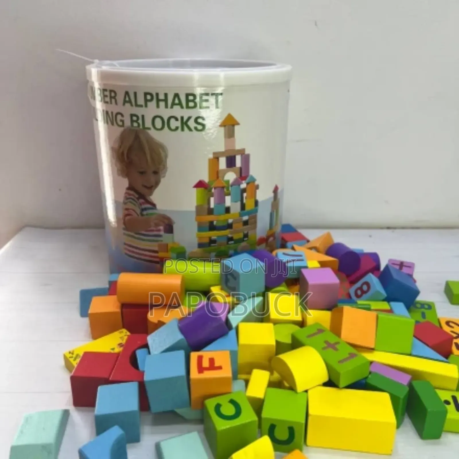 102 PCS Alphabetical Children's Building Block Set