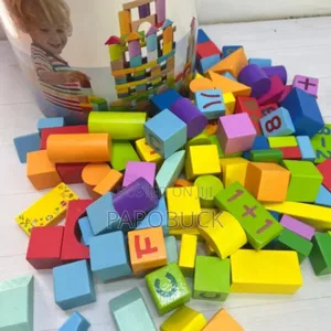 102 PCS Alphabetical Children's Building Block Set
