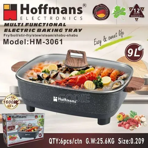 Hoffmans Hm-3061. 9l Multifunctional Electric Cooking Pot