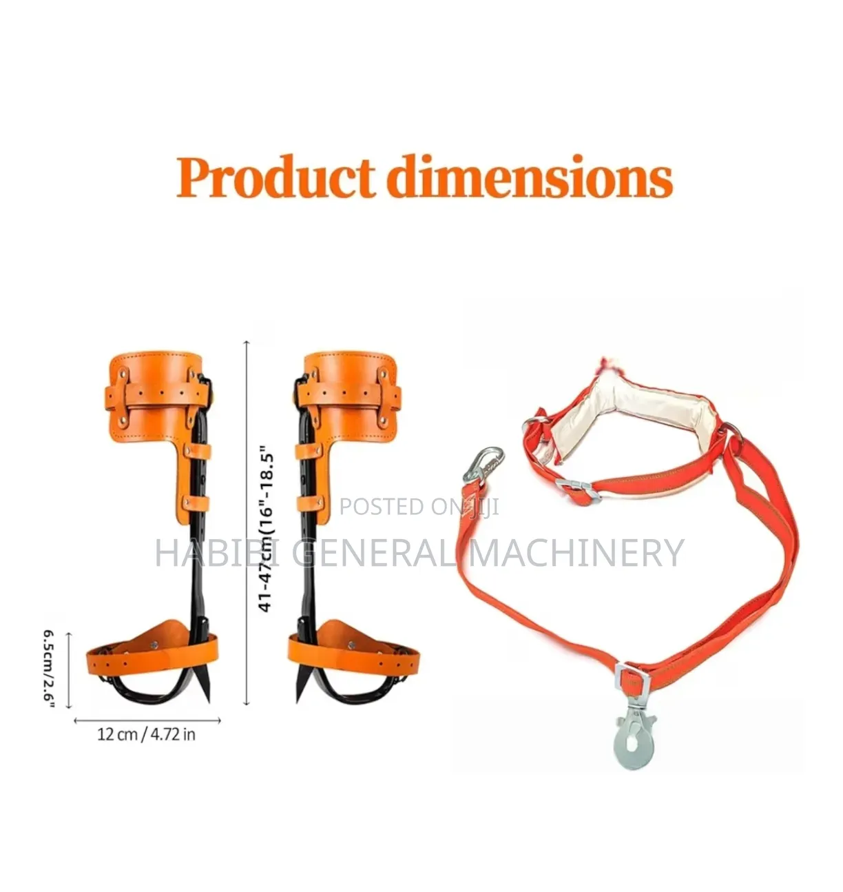 Tree Climbers/Electric Pole Climbers/Climbing Shoes/Safety Belts
