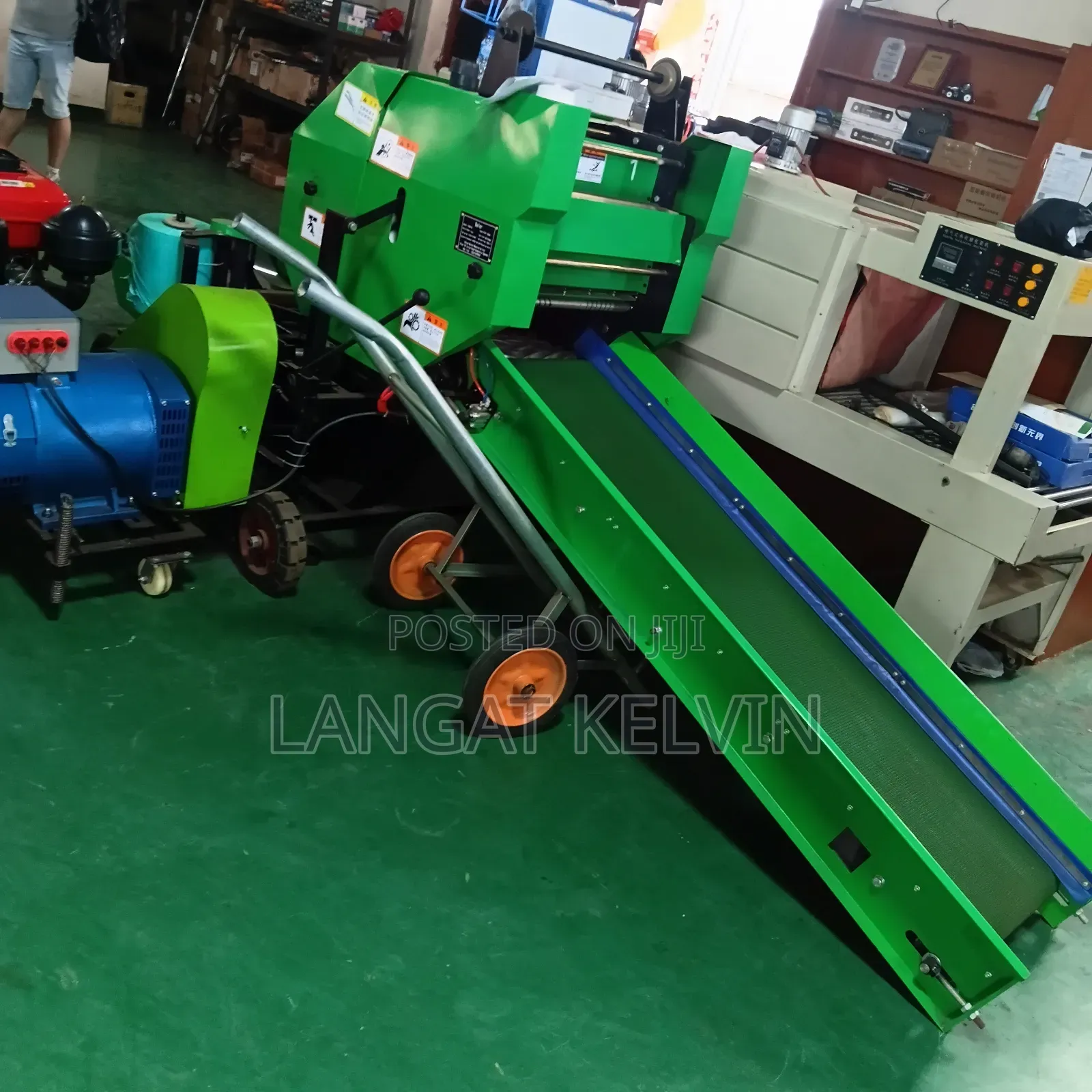 Heavy Duty Silage Hay Baler Machine 9ydb-55 – High Capacity