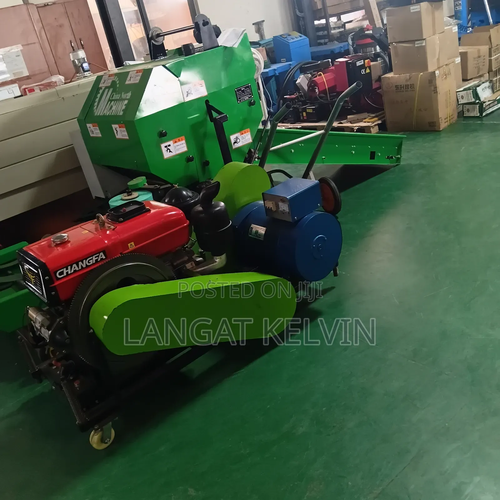 Heavy Duty Silage Hay Baler Machine 9ydb-55 – High Capacity