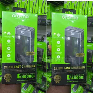Oraimo Powerbox 400 Vision, a 40,000mah Power Bank