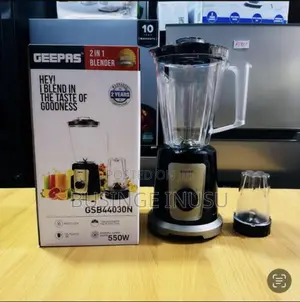 Brand New Geepas 2in1 Blender Available