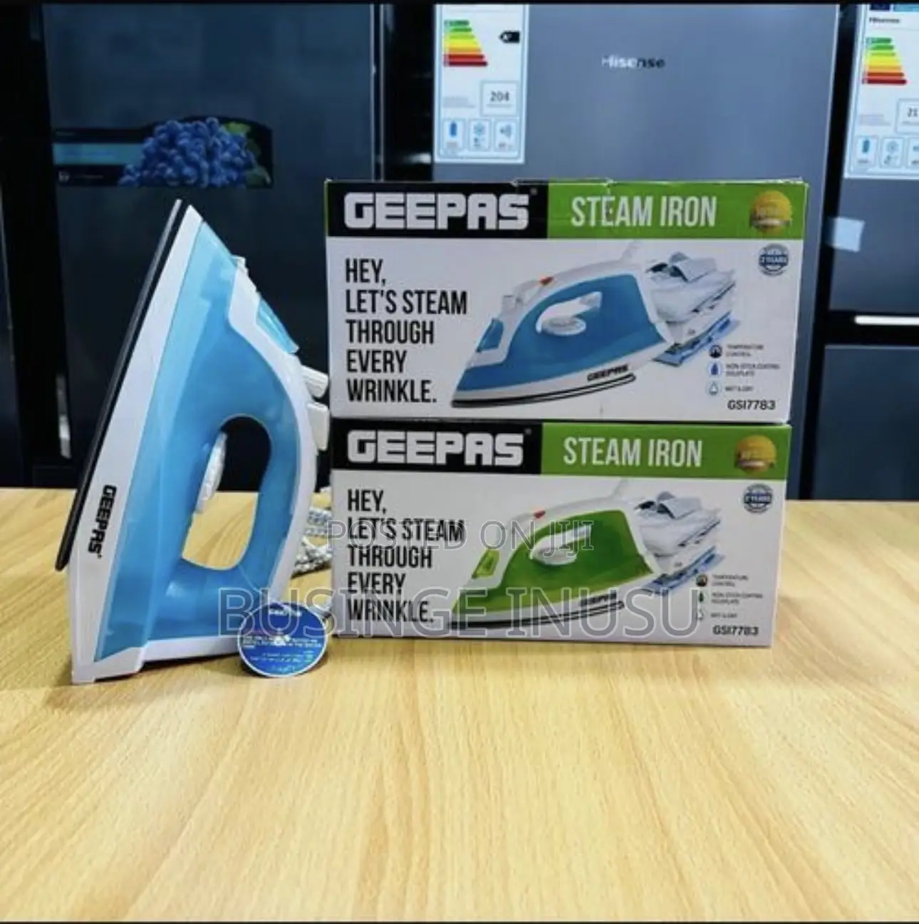 Brand New Geepas Steam Iron Available
