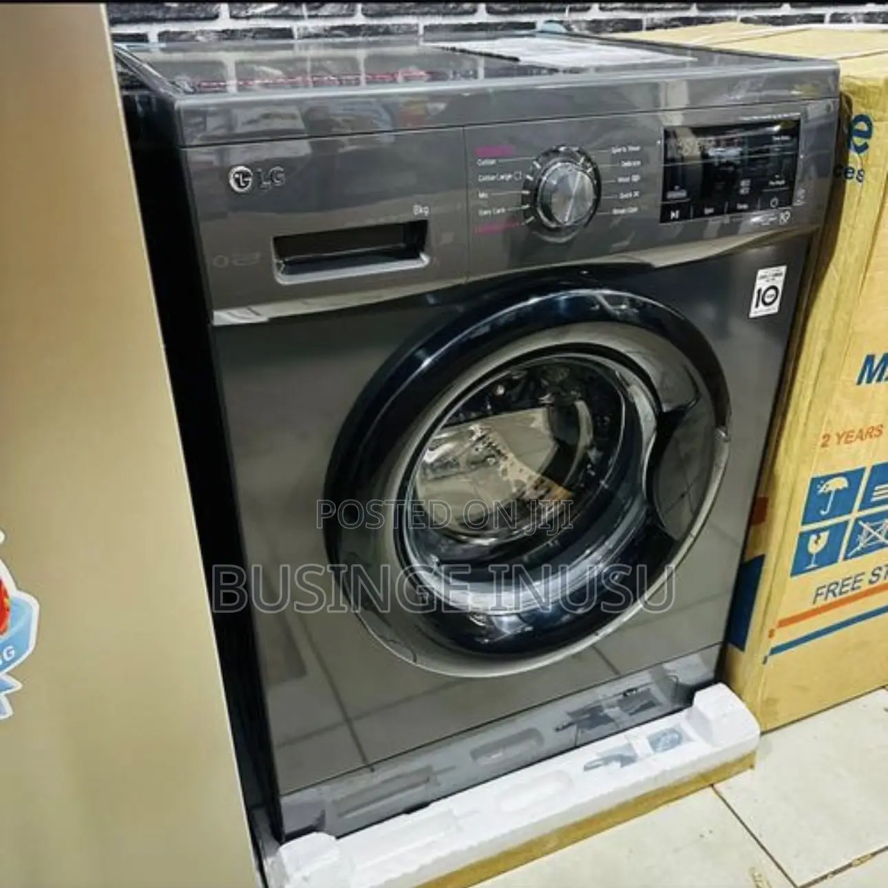 Brand New Lg 8kgs Front Loader Washing Machine Available