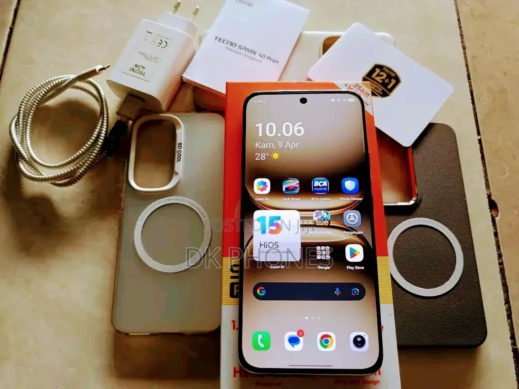 New Tecno Spark 40 Pro+ 256 GB Silver