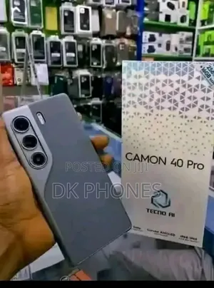 New Tecno Camon 40 Pro 5G 256 GB Black