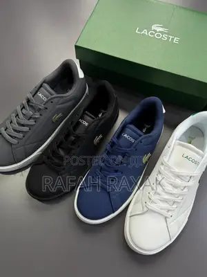 Brown Version of Lacoste Leather Men’S Sneakers