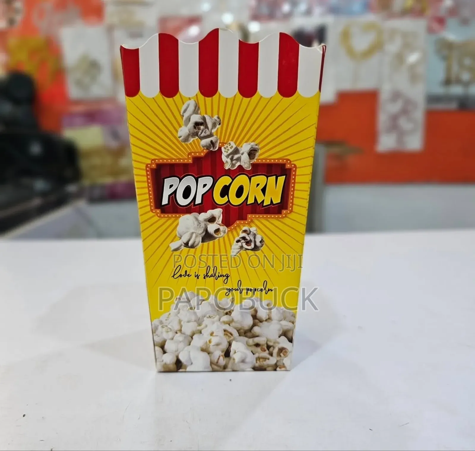 50pcs Popcorn Bags Paper Popcorn Pouches