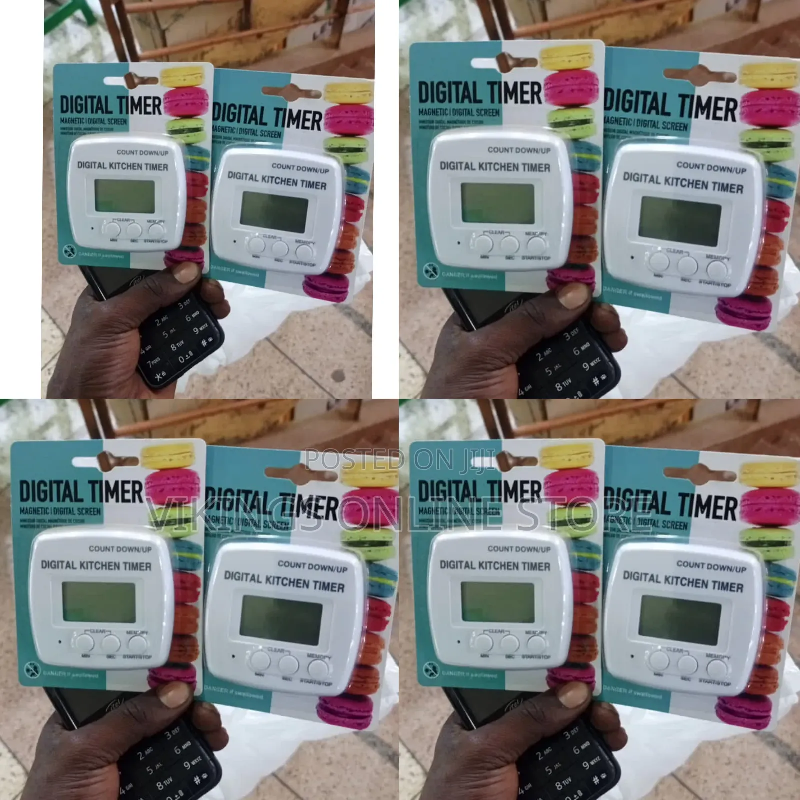 Uncle Bills Digital Kitchen Timer