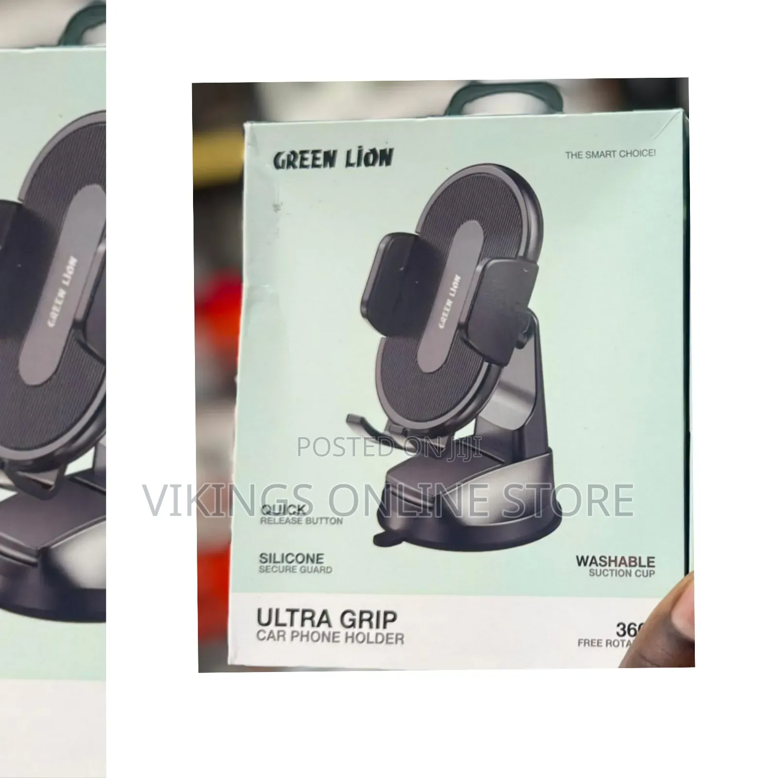 Green Lion Ultra Grip Car Phone Holder
