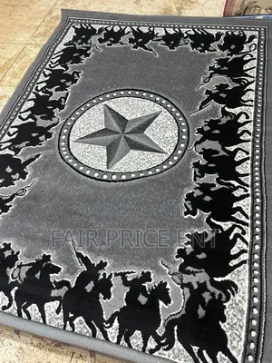 Vip Center Carpets. Extra Large. 2.5m X 3.5m.( Gray)