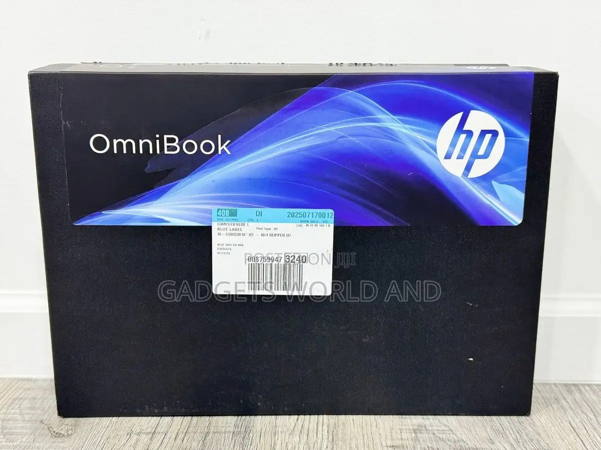 New Laptop HP OmniBook 7 16" 32GB Intel Core Ultra 7 SSD 2T