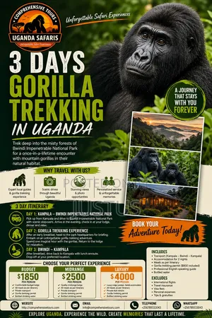 3 Days Gorilla Trekking