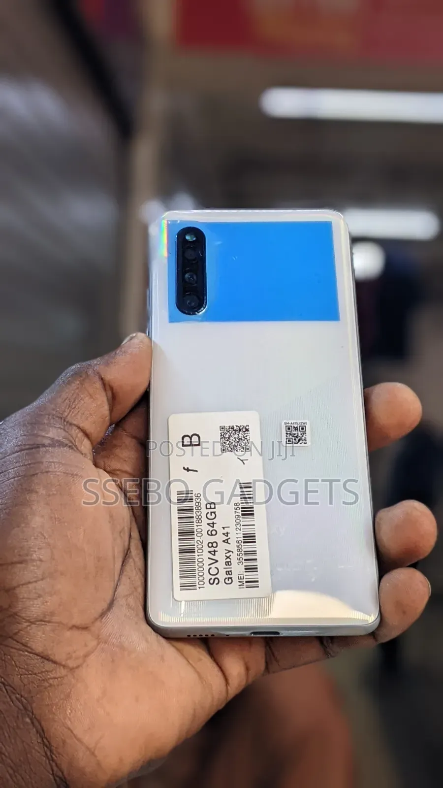 Samsung Galaxy A41 64 GB White