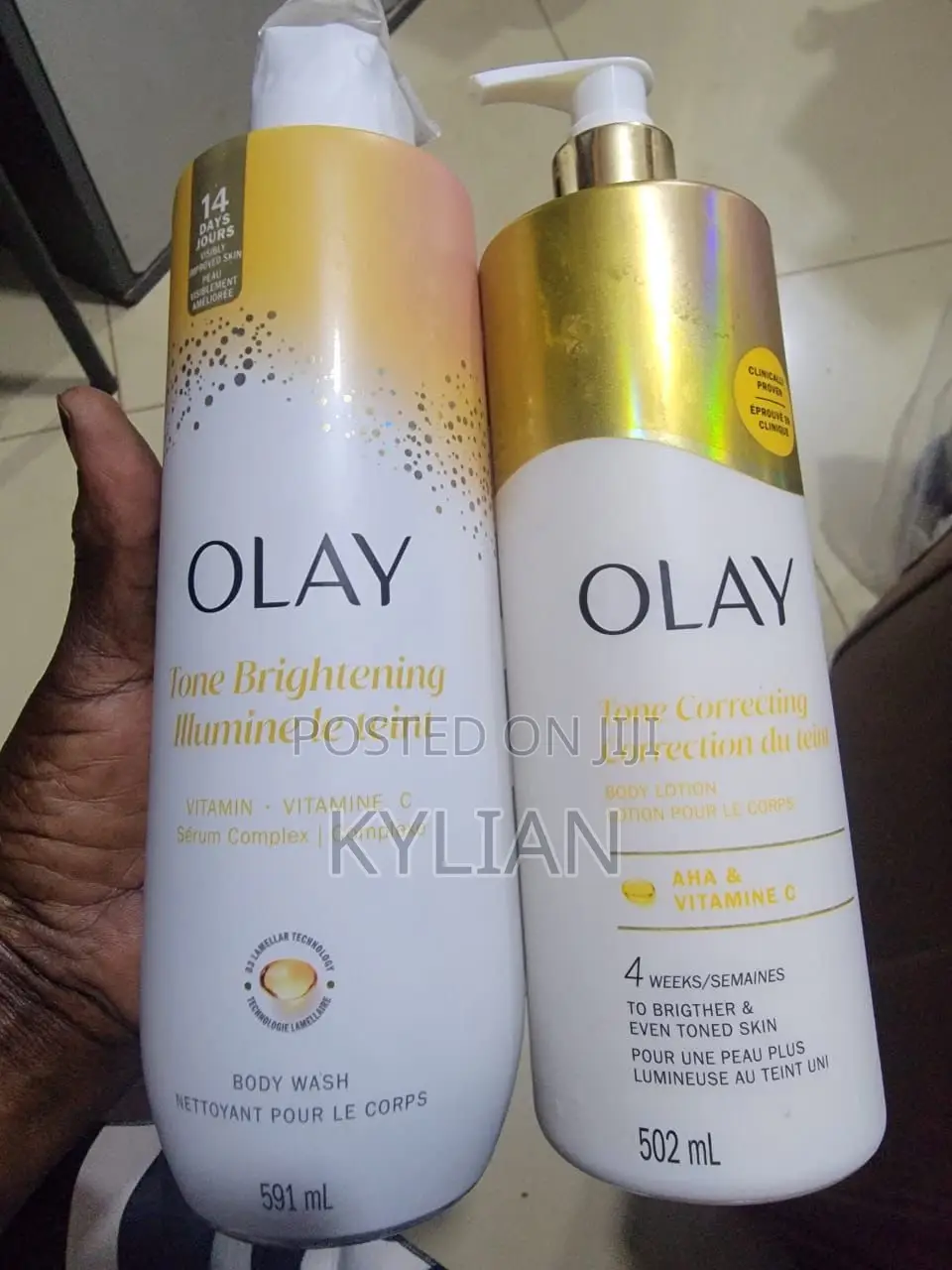 Body Wash and Lotion